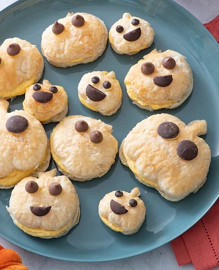 Puff Pastry Pumpkins