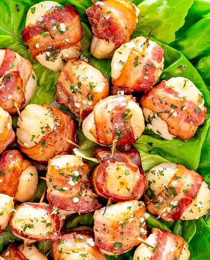 Bacon Wrapped Scallops
