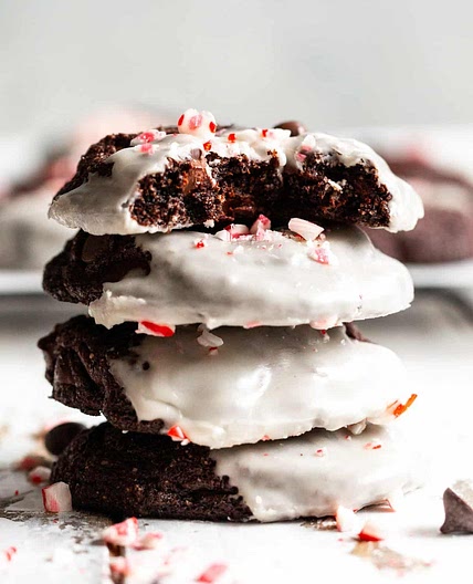 Peppermint Mocha Cookies {Grain Free, Paleo}