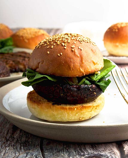 Portobella Mushroom Burgers (Juicy and Satisfying!)