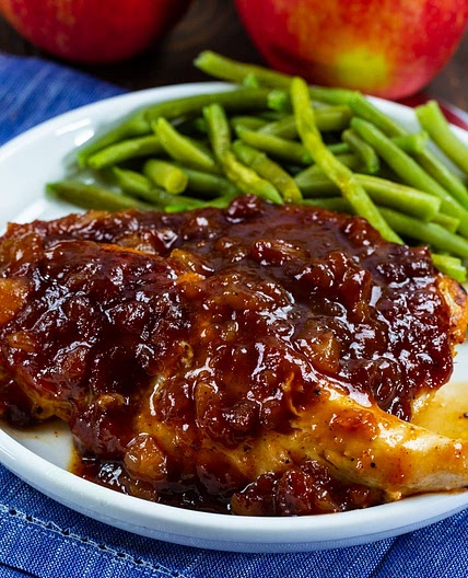 Applesauce BBQ Chicken