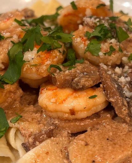 Shrimp Marsala