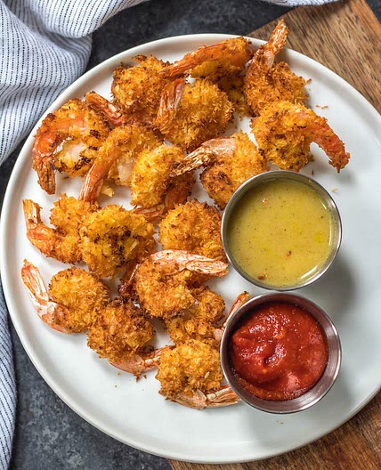 Air Fryer Coconut Shrimp: Whole30, Paleo, Keto, GF