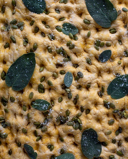 Pumpkin Focaccia