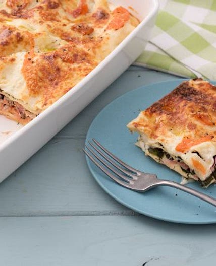 Lasagne al salmone