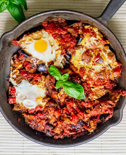The best eggplant shakshuka