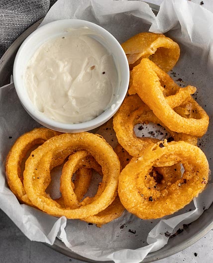 Air Fryer Frozen Onion Rings