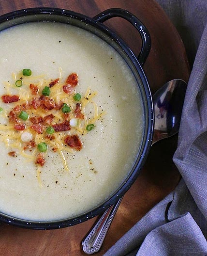 Cauliflower Leek Soup