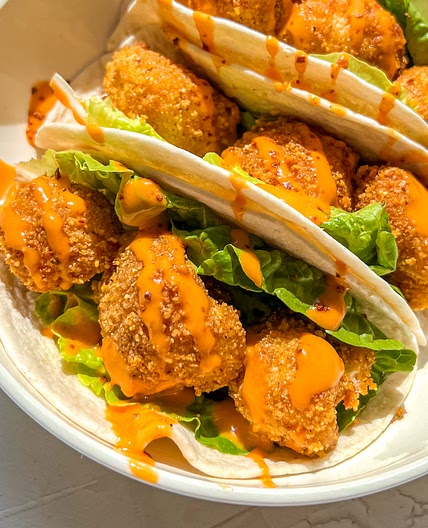 Crispy Cauliflower Tacos