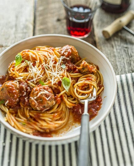 Boulettes de dinde et sauce tomate