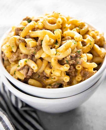 One Pot Homemade Hamburger Helper