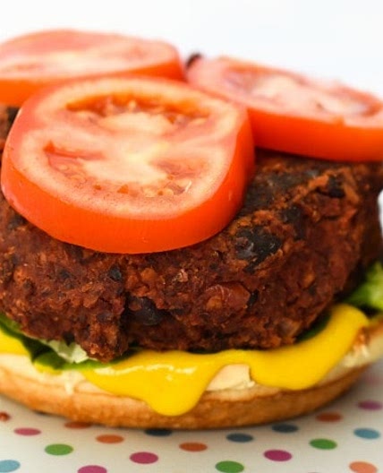 Black Bean, Beet & Brazil Nut Burgers