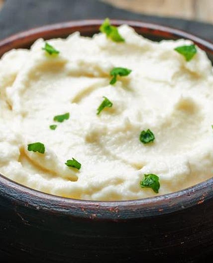 Receita de Purê de couve flor low carb