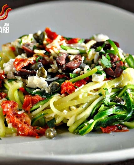 Mediterranean "Pasta" – Low Carb, Gluten Free, Primal