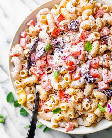 Macaroni Salad with Tomatoes