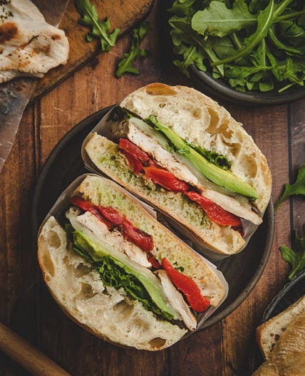 Tuscan Turkey Sandwich