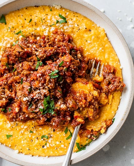Creamy Pumpkin Polenta
