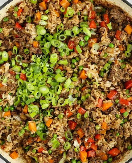 Easy Beef Fried Rice {30 Minute Fakeaway}