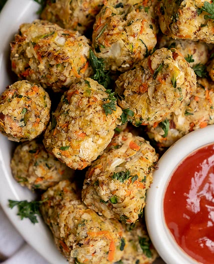 Kid-Friendly Baked Vegetable Tots