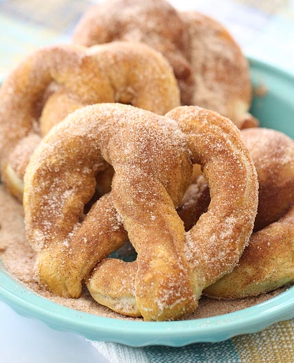 Homemade Soft Pretzels And Cinnamon-Sugar Pretzel Bites
