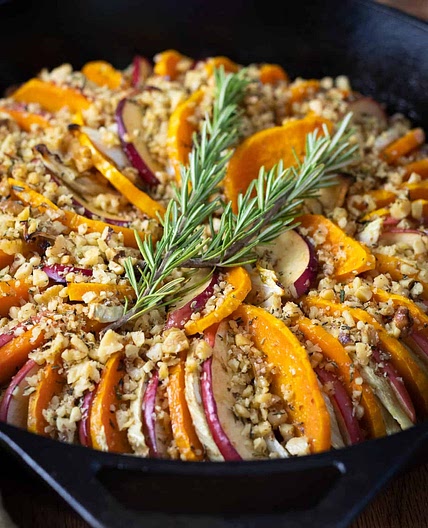 Butternut Squash, Apple, and Fennel Tian