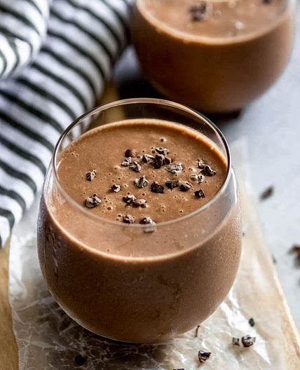 Chocolate Banana Smoothie with Cayenne