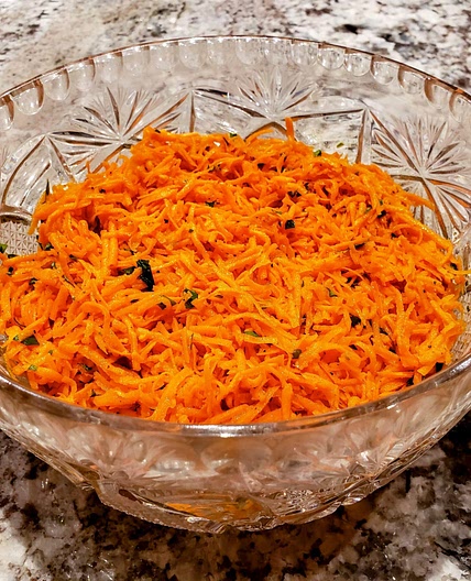 The ultimate French carrot salad