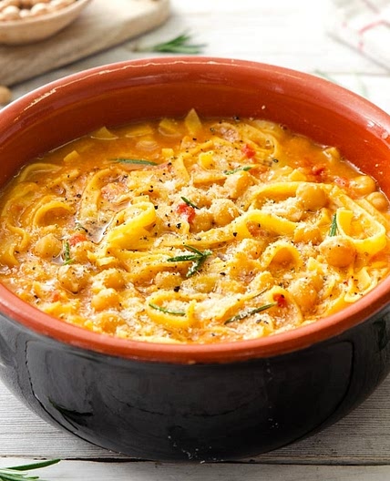 Pasta e ceci alla toscana