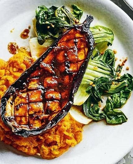 Miso Aubergine (Eggplant Steaks)