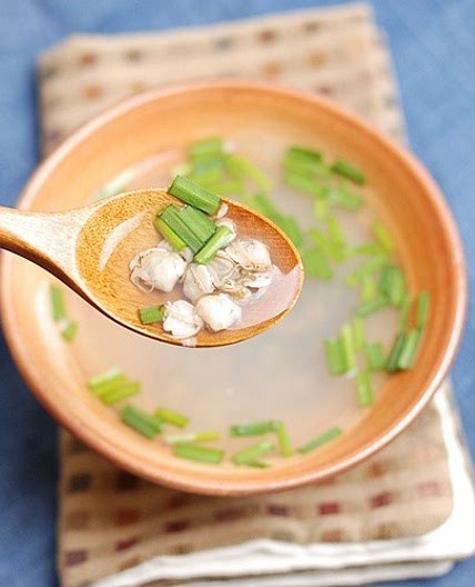 재첩국 만드는 법