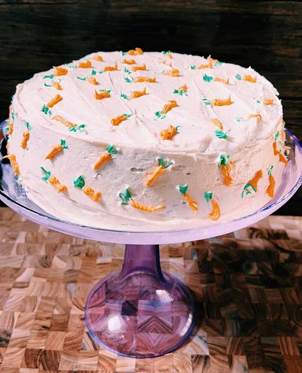 BEST EVER Carrot Cake Recipe- Brown Butter Cream Cheese Frosting
