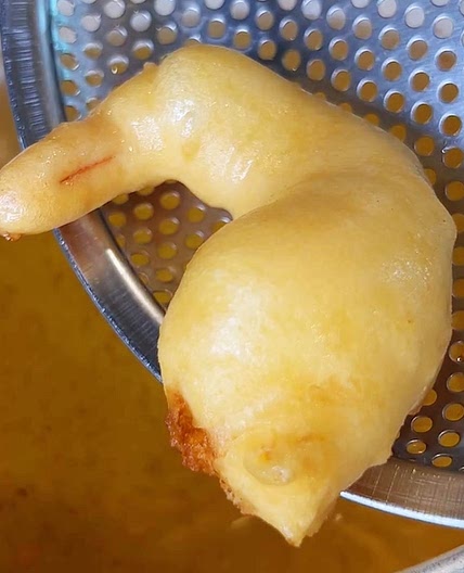 Bubble Fried Shrimp Recipe