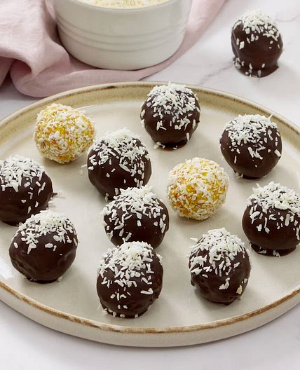 Carrot and Coconut Truffles