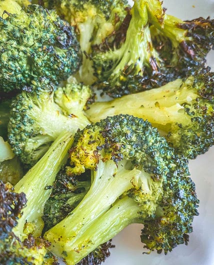 Air fryer broccoli recipe