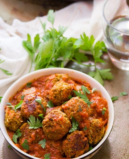 Italian-Style Lentil Meatballs
