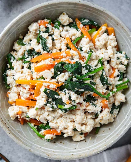Shiraae (Japanese Mashed Tofu Salad)