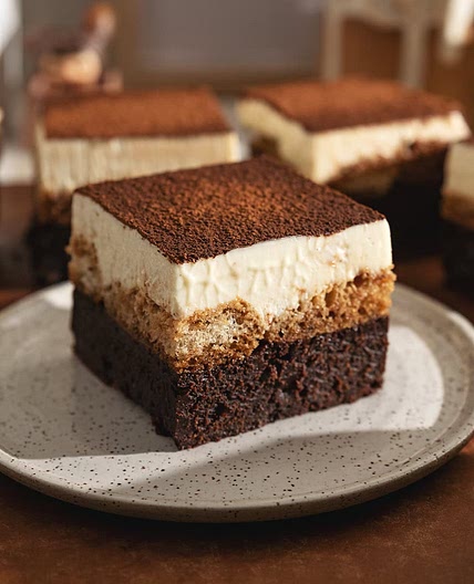 Tiramisu Brownies