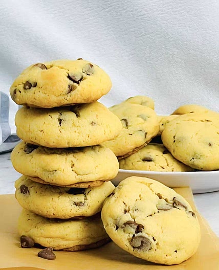 Eggless Chocolate Chip Cookies