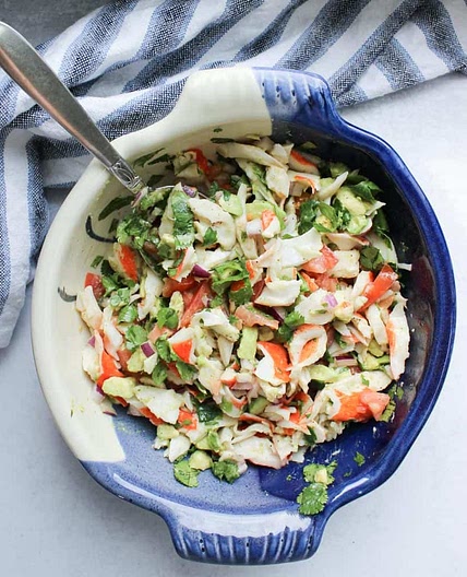 Imitation Crab Ceviche