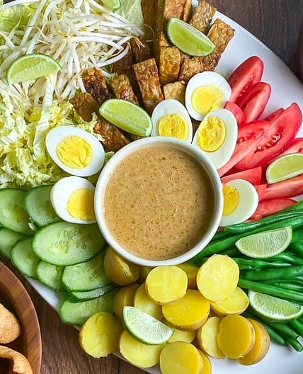 Low FODMAP Gado-Gado