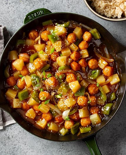 Sweet-and-Sour Popcorn Chicken