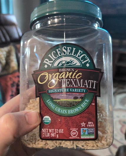 Brown, Texmati or Natures Blend Rice (edit)