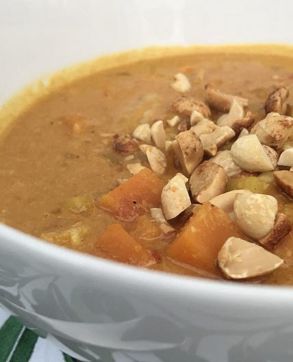 Malaysian Cabbage amd Peanut Soup