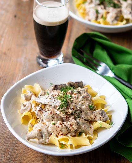Beef Stroganoff