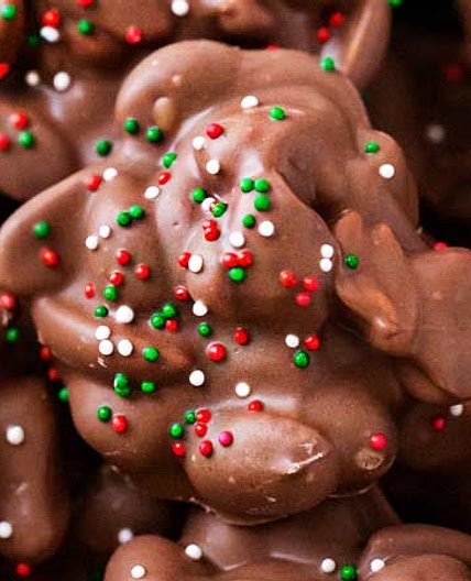 Easy Christmas Crockpot Candy