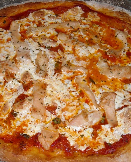 Tuscan Chicken Pizza