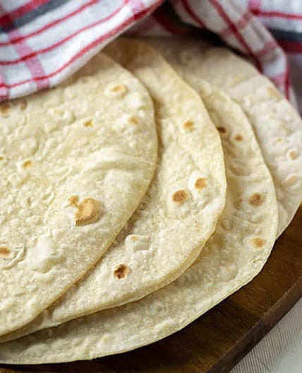 Homemade Flour Tortilla