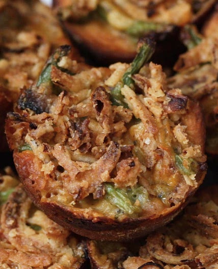 Green Bean Casserole Cups Recipe by Tasty