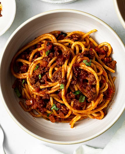 Spaghetti with Meat Sauce