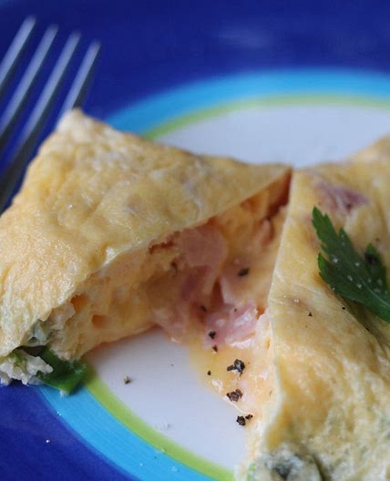 Omelette in a bag recipe